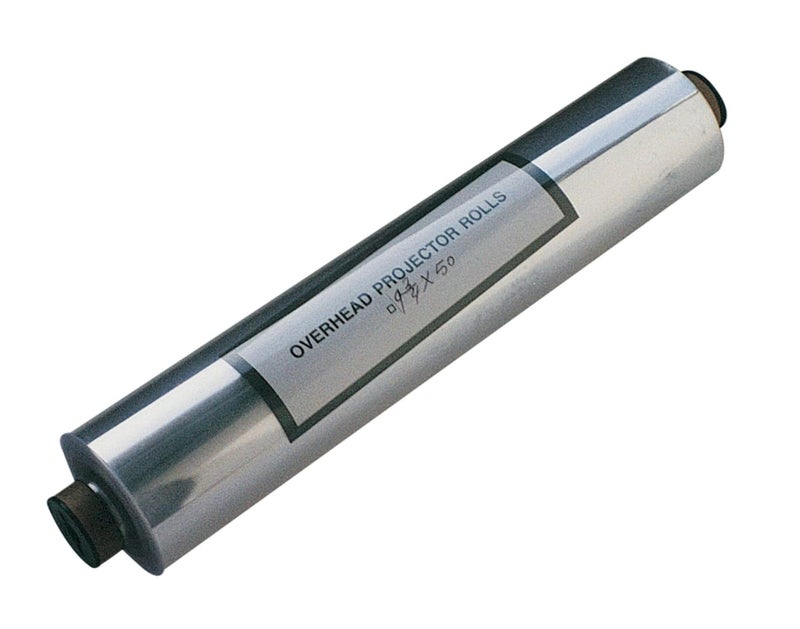 School Smart Overhead Projector Film Roll - 10-1/4 Inches x 50 Feet, 4 mil Thick - Image 1